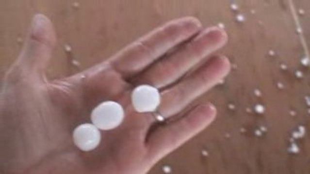 Orage Grele Toulouse 25 mai 2009 - vid2