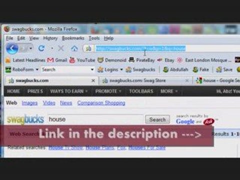 EARN FREE PRIZES JUST BY SIMPLY SEARCHING. NO CREDIT CARD NO