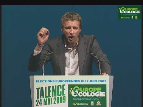 05 - Europe Ecologie - Yannick Jadot - Talence 24.05.2009