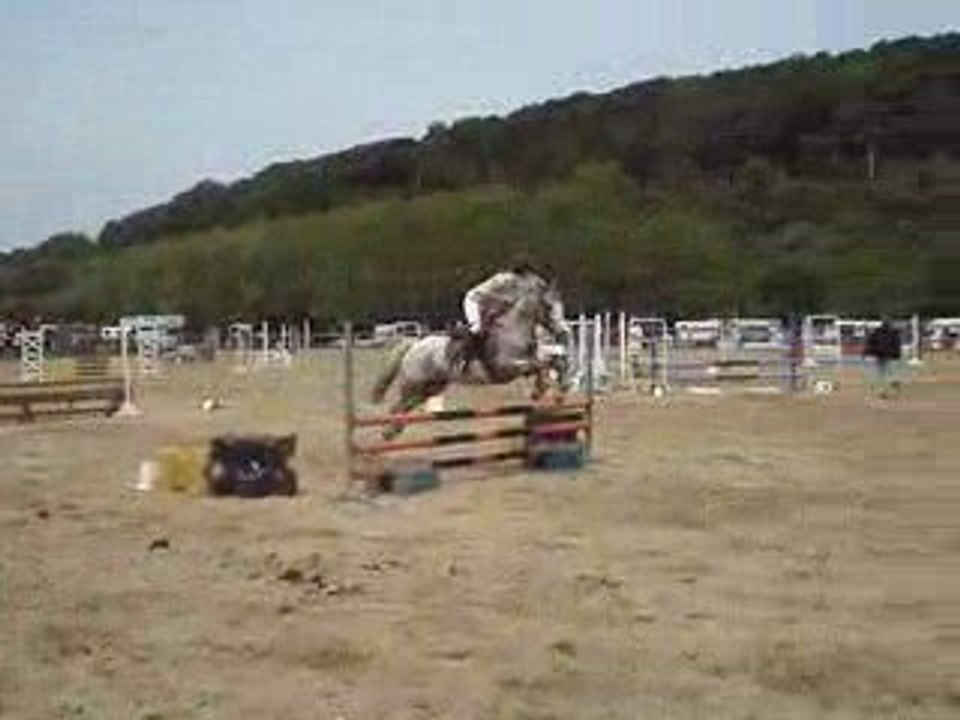 Concours au Ecuries de bors louvier avec Quality Boy