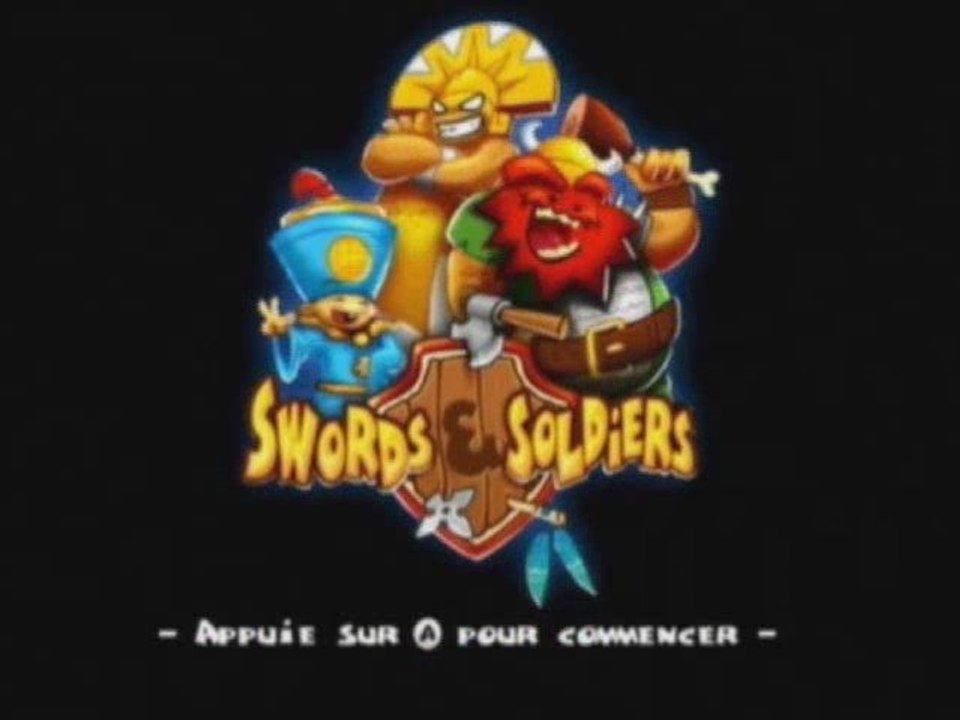 Videotest Swords and Soldiers (WiiWare)