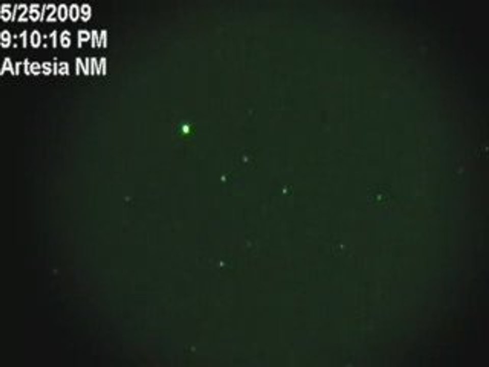 ovni 25 mai 2009 Artesia, nouveau mexique