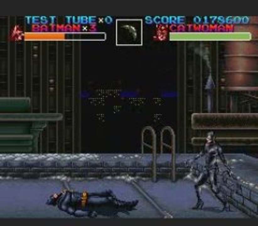 Batman Snes Game Play