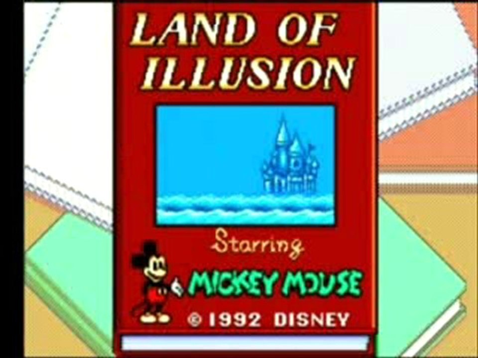 Vidéotest n°1 - Land of Illusion Starring Mickey Mouse (Sega Master System)