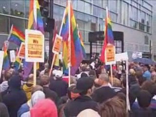 Chicago's Protest against CA Supreme Court Prop 8 Ruling