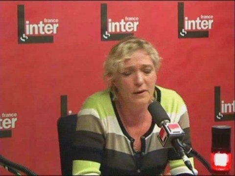 France Inter - Marine Le Pen