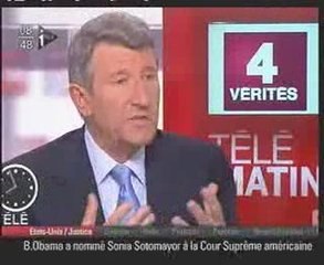 Philippe de Villiers sur I Tele le 27 mai 2009.
