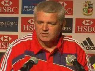 Gatland on the hardest task for the Lions in South Africa