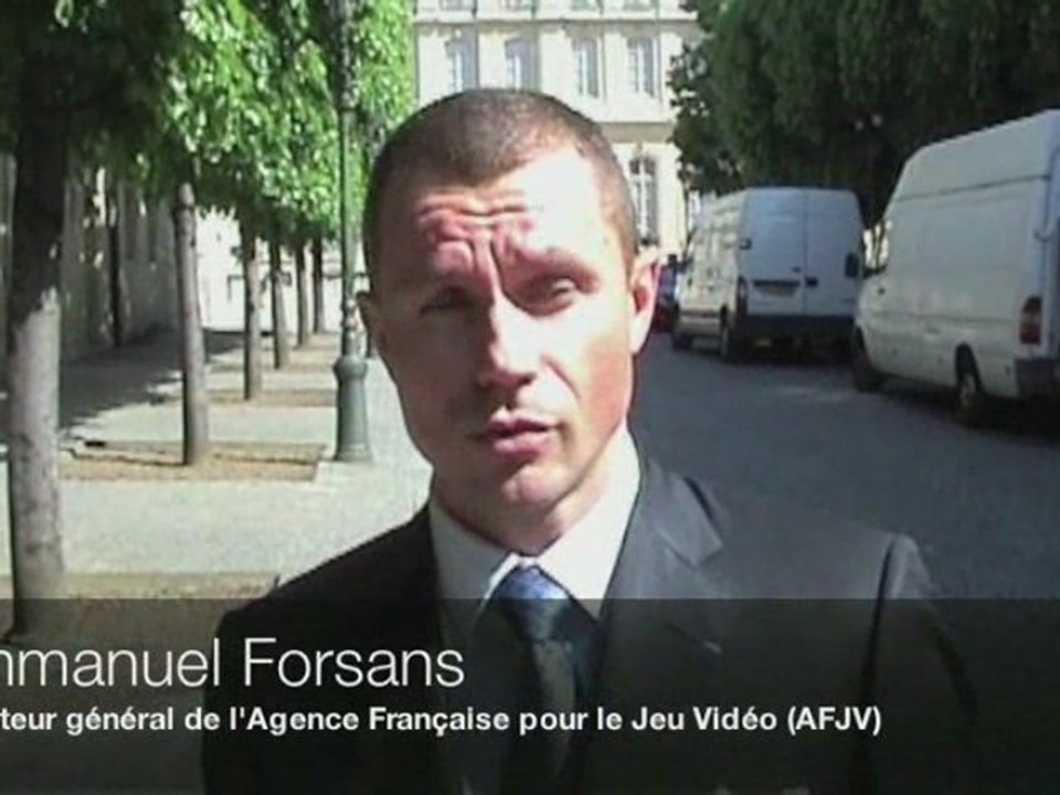 Interview Emmanuel Forsans - Jeu Vidéo 04/09