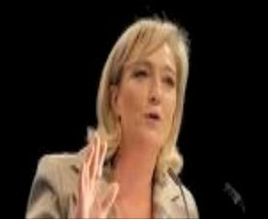 FN Marine LE PEN débat (1/2) 27 mai 2009