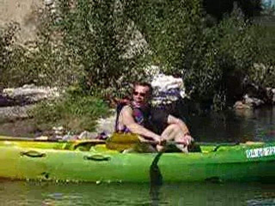 trempette sous le pont du gard (ou presque)