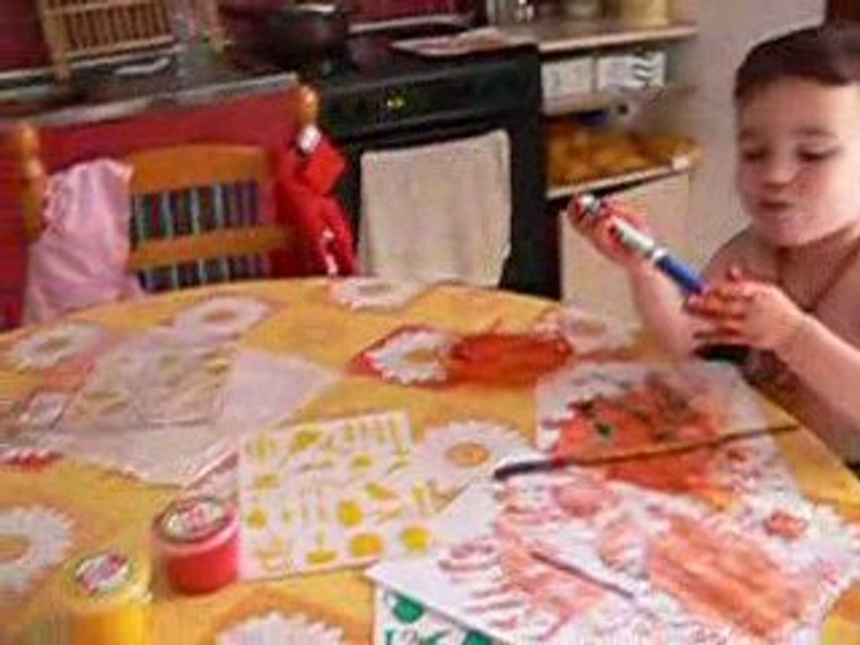 Le moment peinture