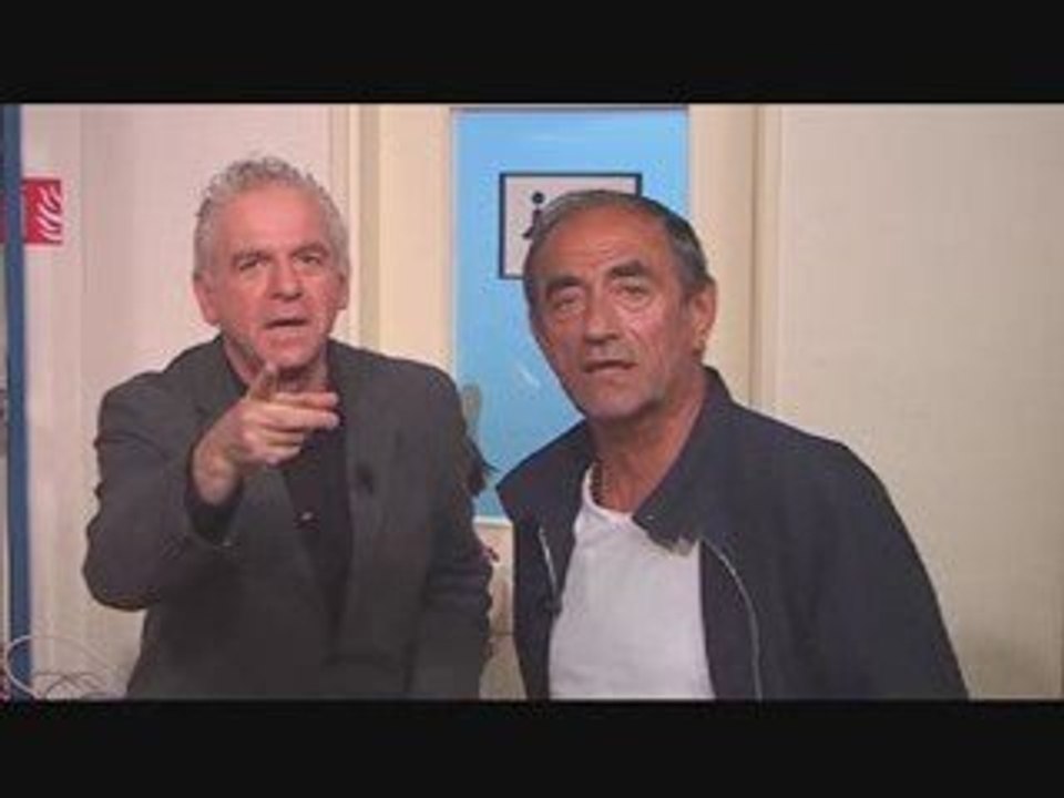 Richard bohringer au jjda du 7 mai 2009...