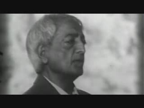 Krishnamurti - A few words of Conscience