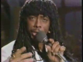 Rick James 69 Time on Letterman Show Tv.1982