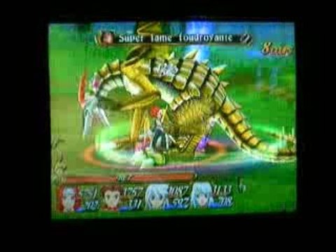 tales of symphonia combo infini avec zelos