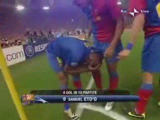 Barcellona - Manchester 1-0 Eto'o Finale Champions League