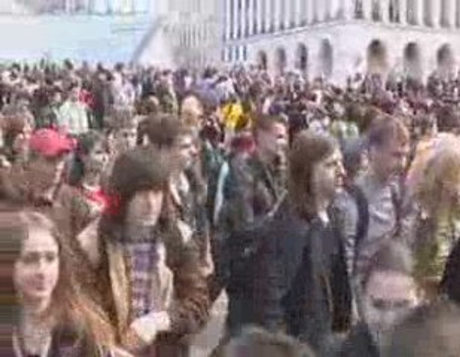 kiev flashmob idolatry