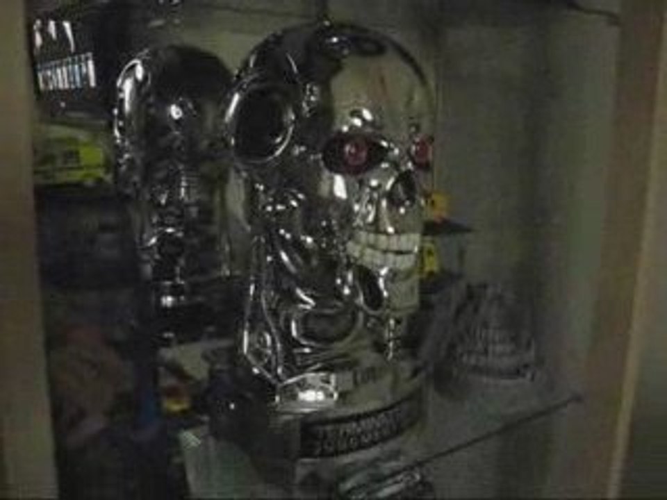 presentation tête T800 terminator 2 bluray