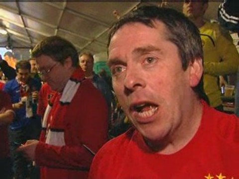 Some fans clash with riot police after Champions League