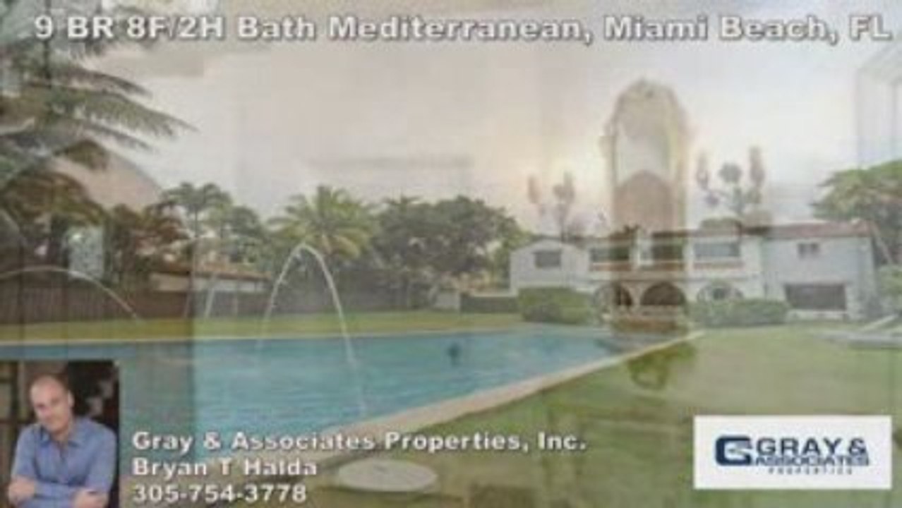 Miami Beach, FL - $7,250,000 House for Sale