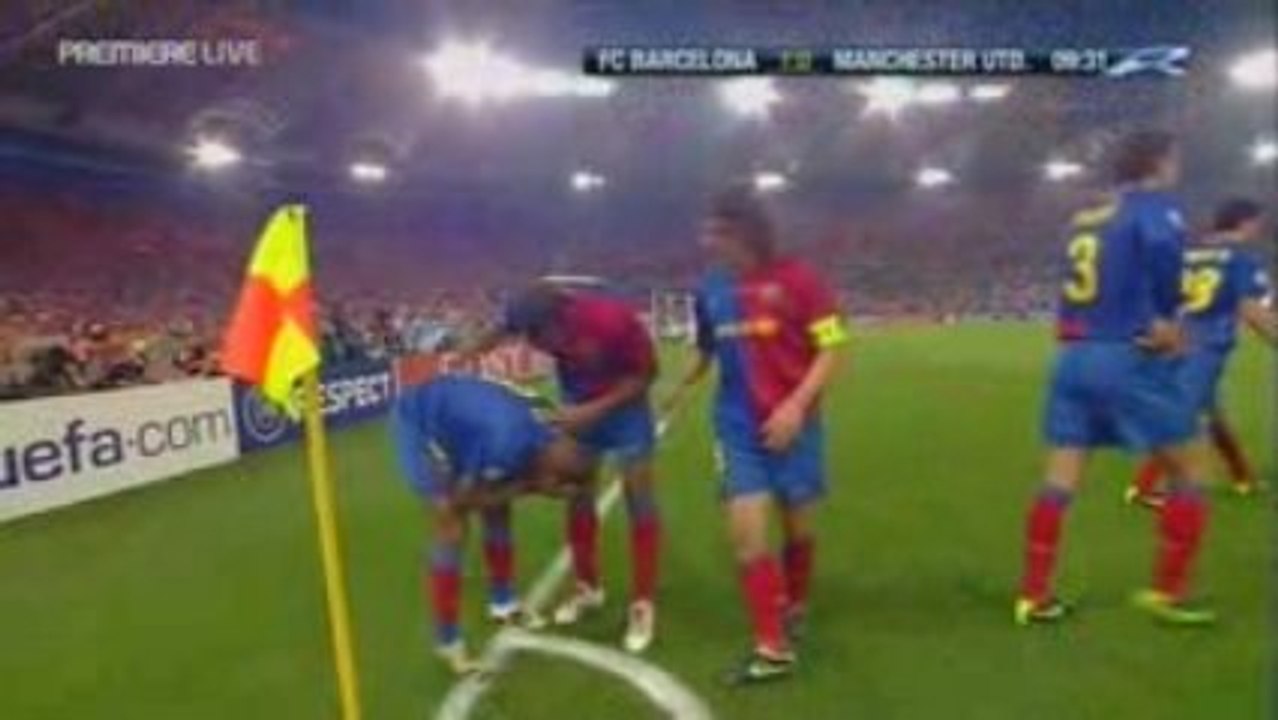 Champion's League 1-0 Samuel Eto'o Manchester - Barcelone