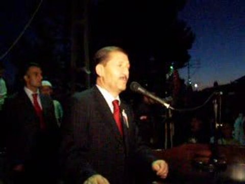 Şehid valinin konuşması