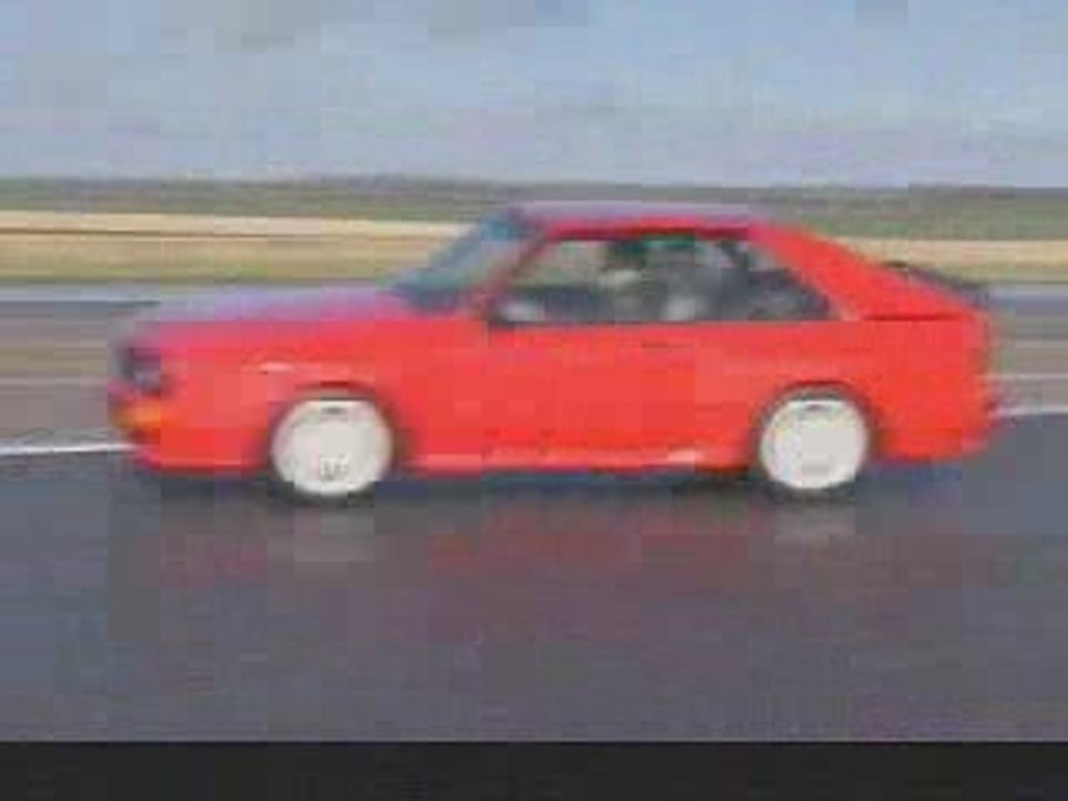 Top Gear - Mitsubishi Lancer Evo vs. Audi Quatro