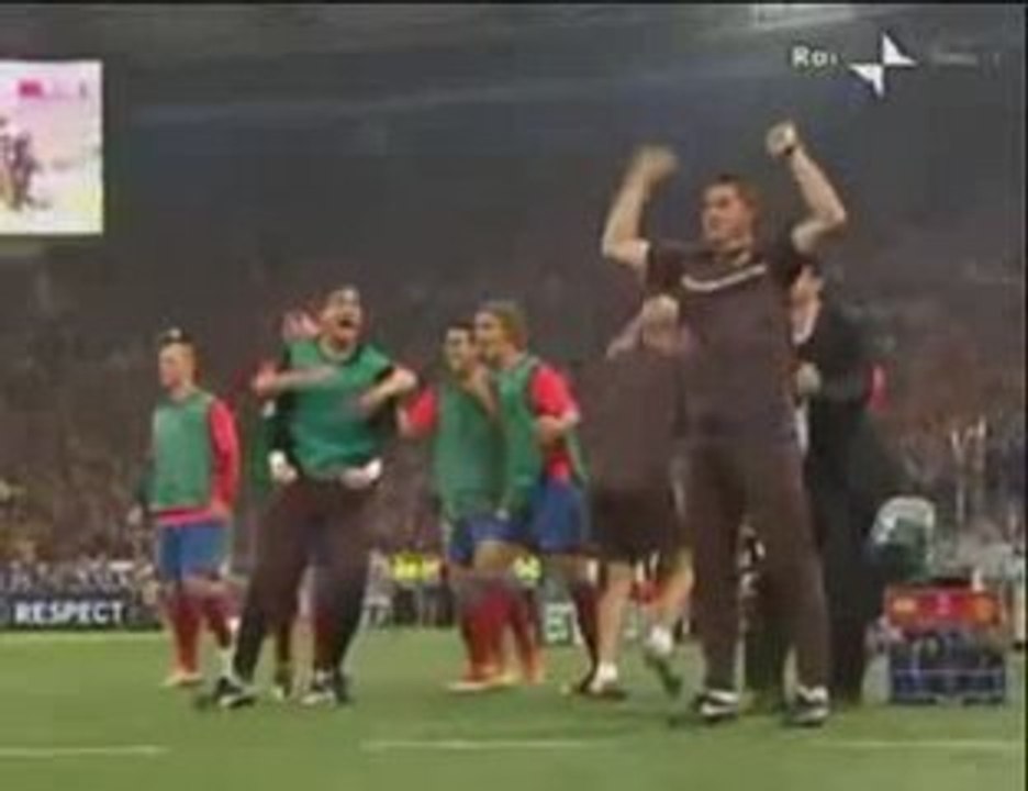 Gol Samuel Etoo Final de Roma