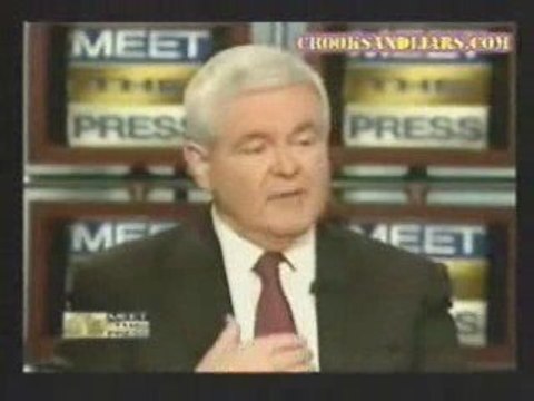 Newt Gingrich Admits GOP a Party of Cowards