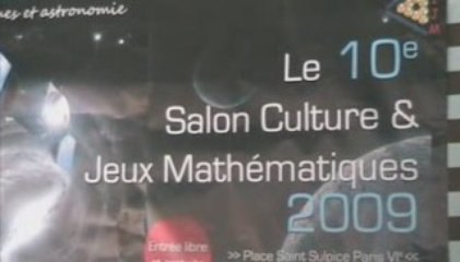 Salon de la culture et des jeux mathématiques