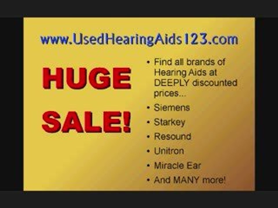 Cheap Hearing Aids