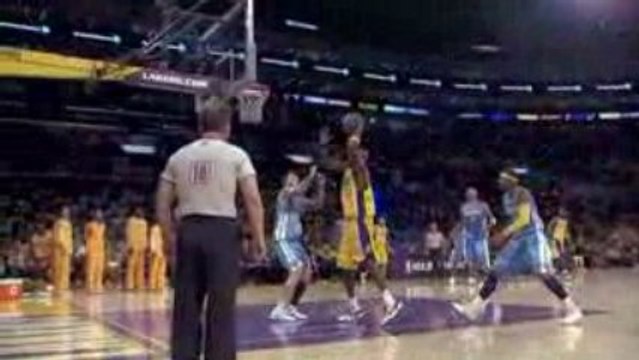 Chris Andersen the birdman big block on Lamar Odom game 5