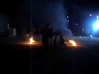 Soirée "danse du feu"