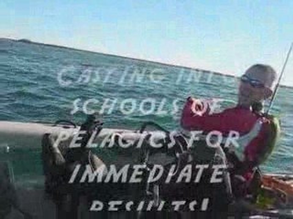 Fishing for pelagics from a Hobie island