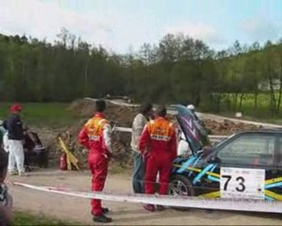 Aldo raimbeaux /David Duquenois rallye ardennes 2009