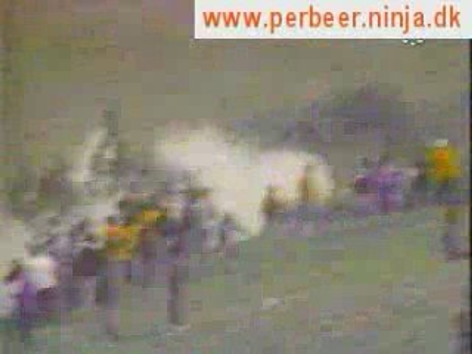 Rally - Lancia Delta Integrale crash (1989 Auriol)