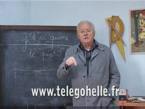 Les leçons de patois de Guy Dubois j'tai querre