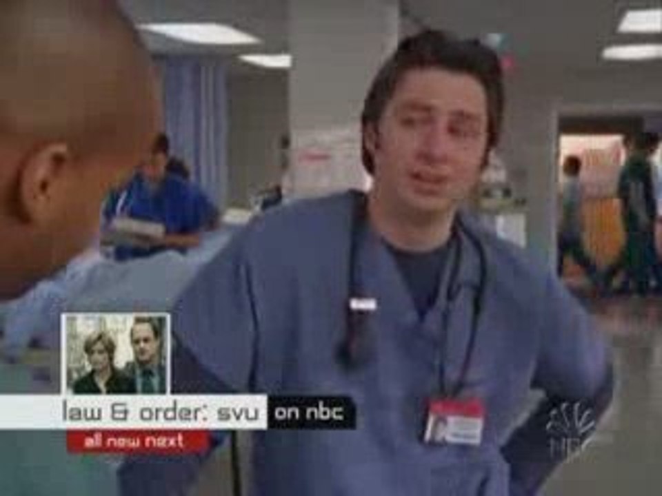 Scrubs  JD & Keith in the same Bed