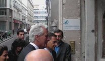 Michel Barnier et Eric Besson: déplacement intégration