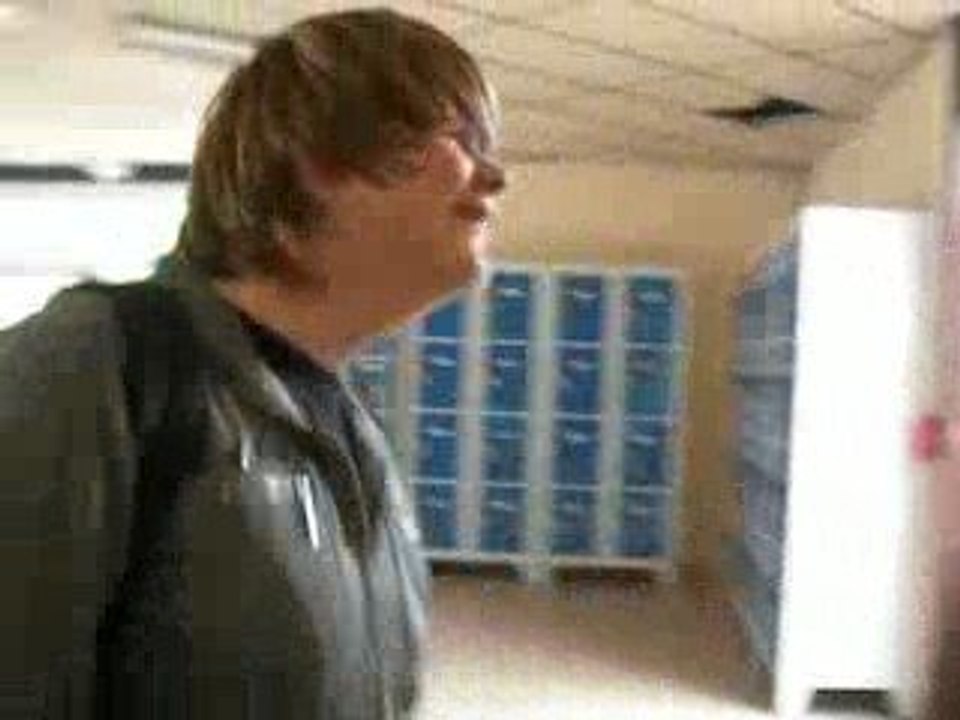 A la fin des cours.. Quand on est déchainés..