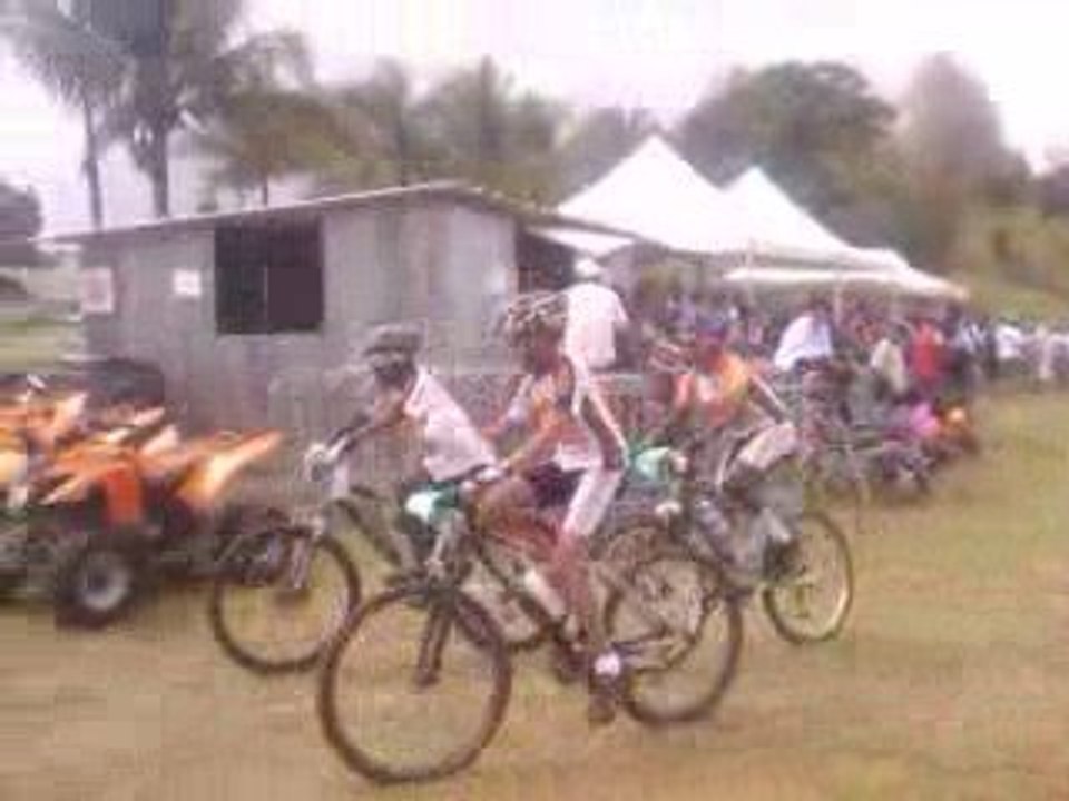 Dépard de la course d'orientation