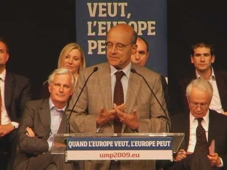 Discours Juppé - meeting de Levallois