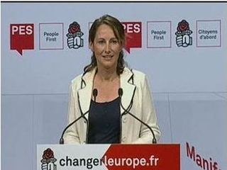 Ségolène Royal à Rezé pour les "Etats-Unis d'Europe"