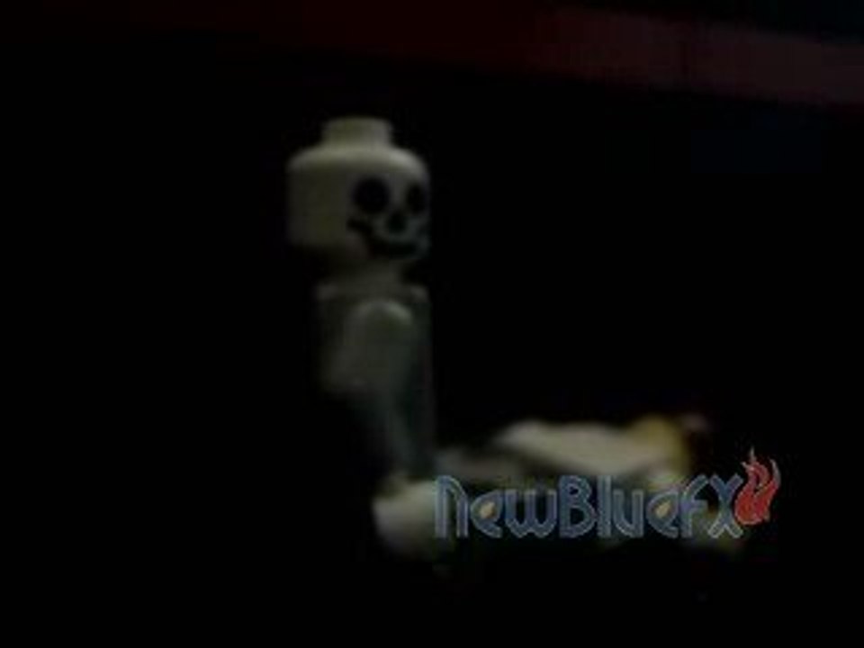 Happy Skeleton Fight Scene
