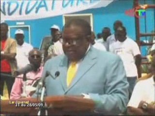 Première pierre de construction des lignes de transport