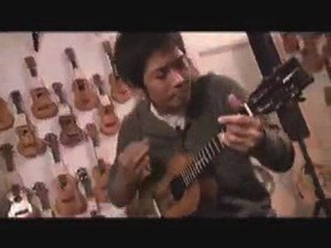 Jake Shimabukuro plays While My Guitar Gently Weeps