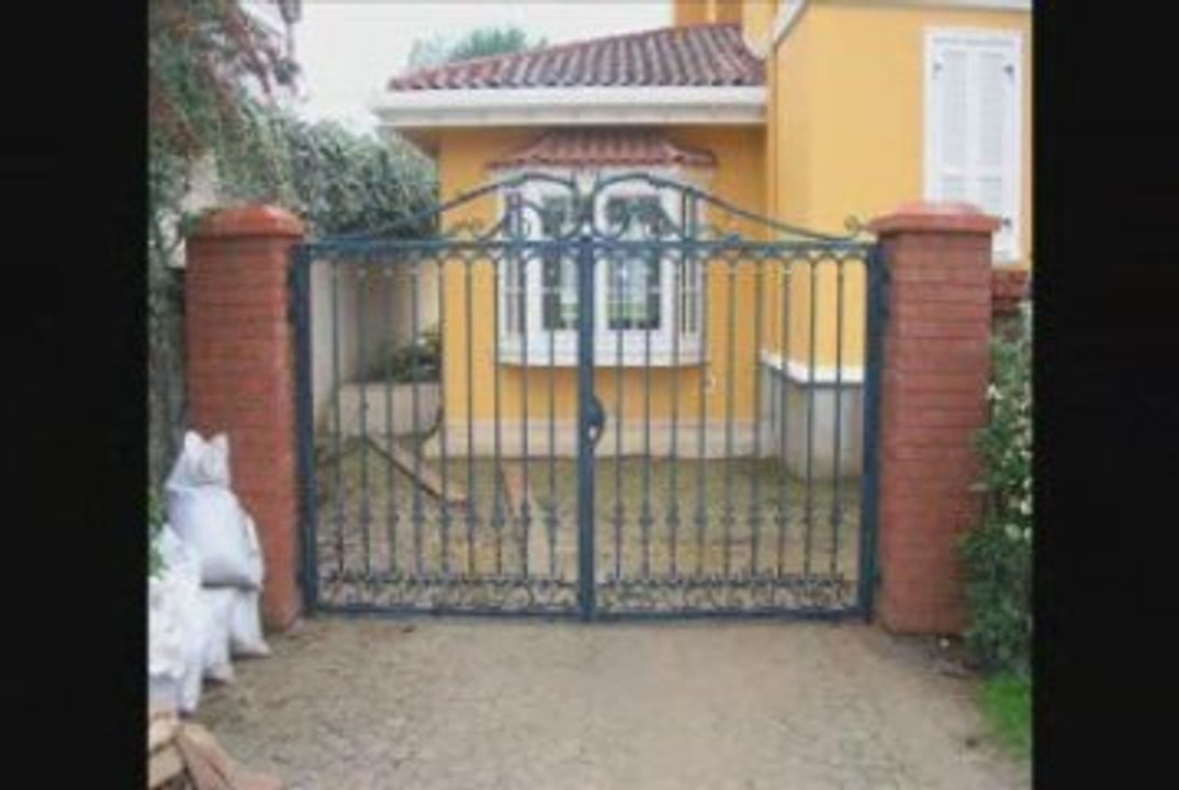 RaMeZ FERFORJE Sanat Atölyesi-Bahçe Giriş Kapıları-Ferforje