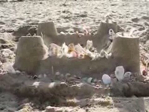 La Bernerie en Retz : château de sable