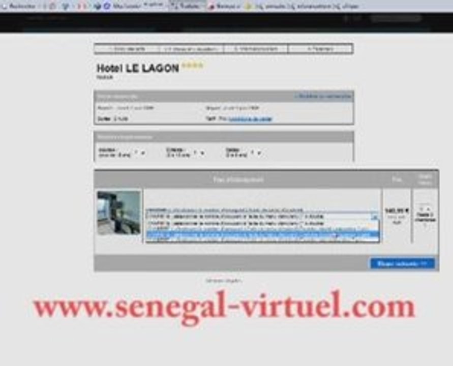 Senegal tourisme visite virtuelle vacances 3d